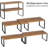 Kitchen Cabinet And Counter Shelf Organizer, Stackable & Expandable, Set Of 4-1907726511