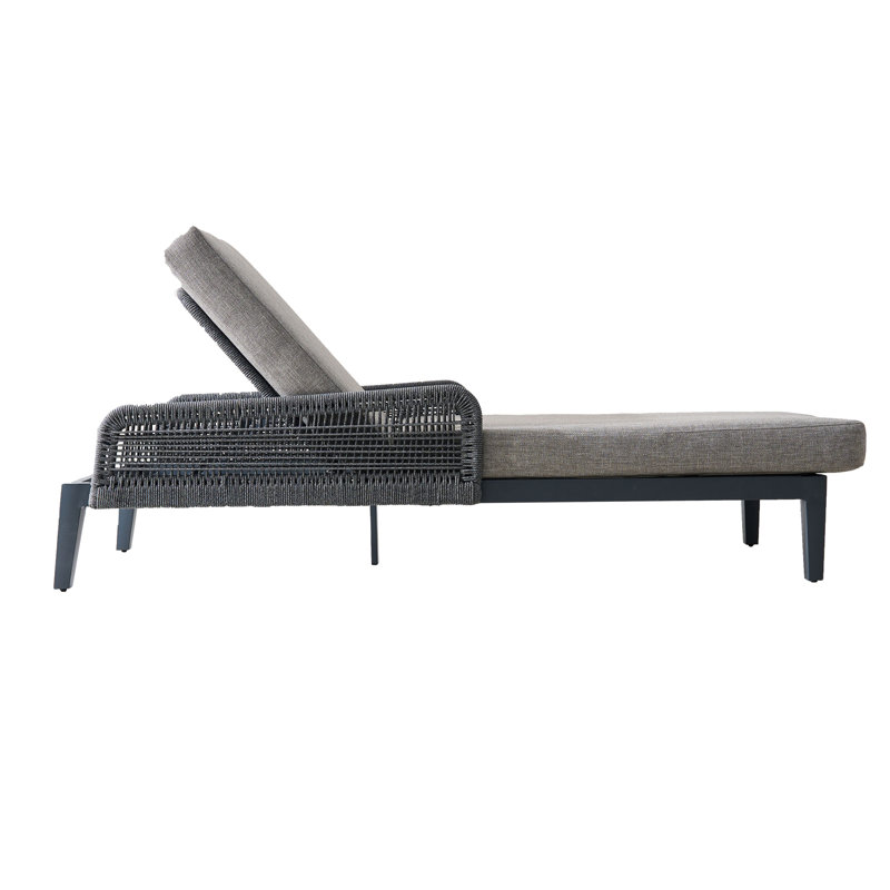 Chaise longue d'extérieur Bellaire L77,7 po