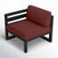 Avion Outdoor One Arm Lounge Chair-1395346885-1390587554