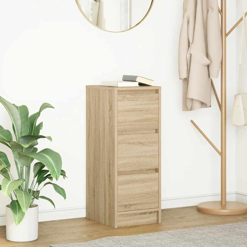 Sideboard 29.5X34x76 Cm Engineered Wood, Sonoma Oak