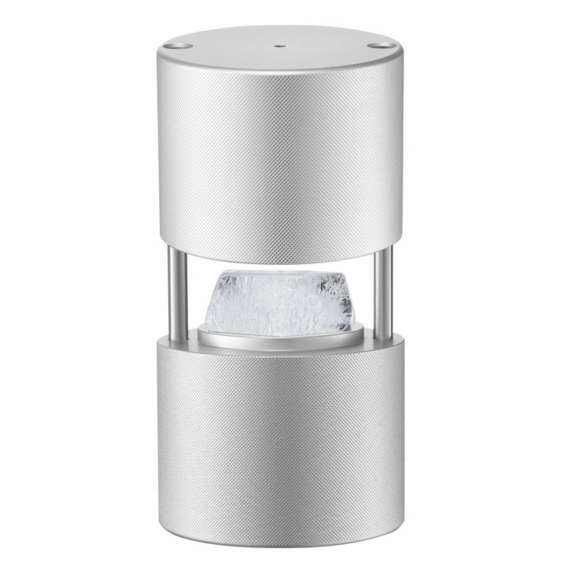 Ice Diamond Press Ice Ball Maker 2.4" Diamond Ice Press Kit for Whiskey Cocktail
