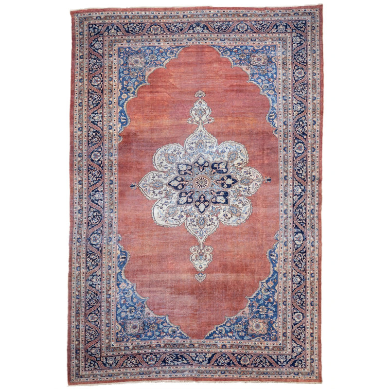 Tapis grand manoir iranien Farzad tissé à la main