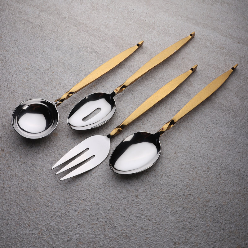 Keiasha Stainless Steel Hostess Set
