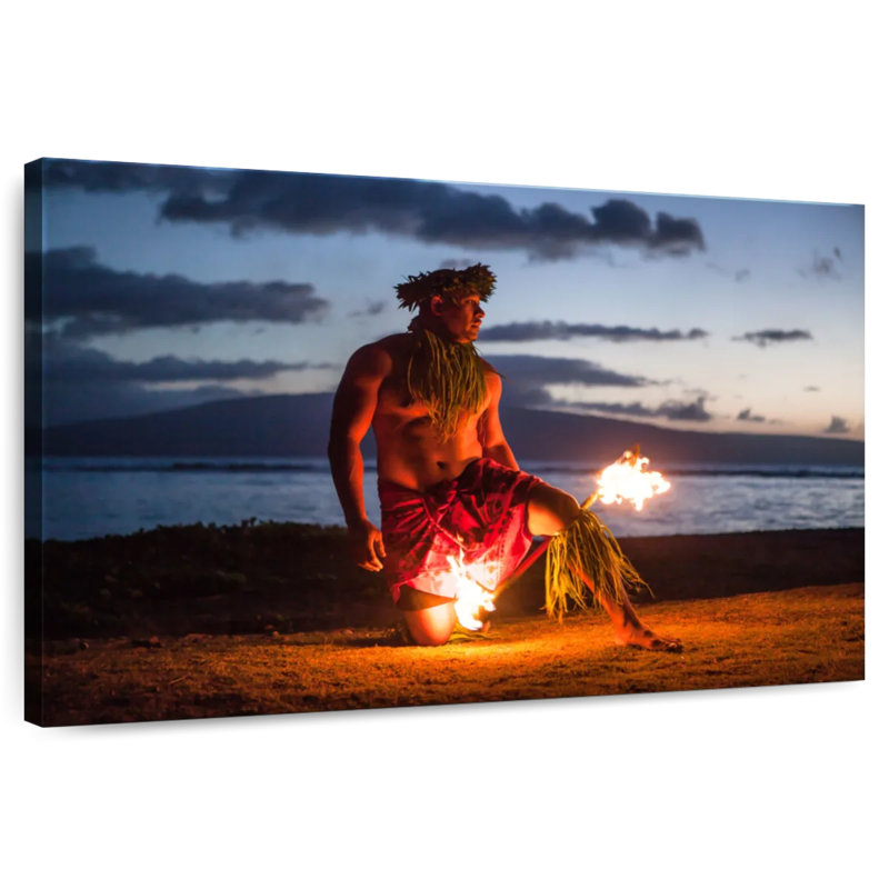 Leisha Fire Dancer In Hawaii