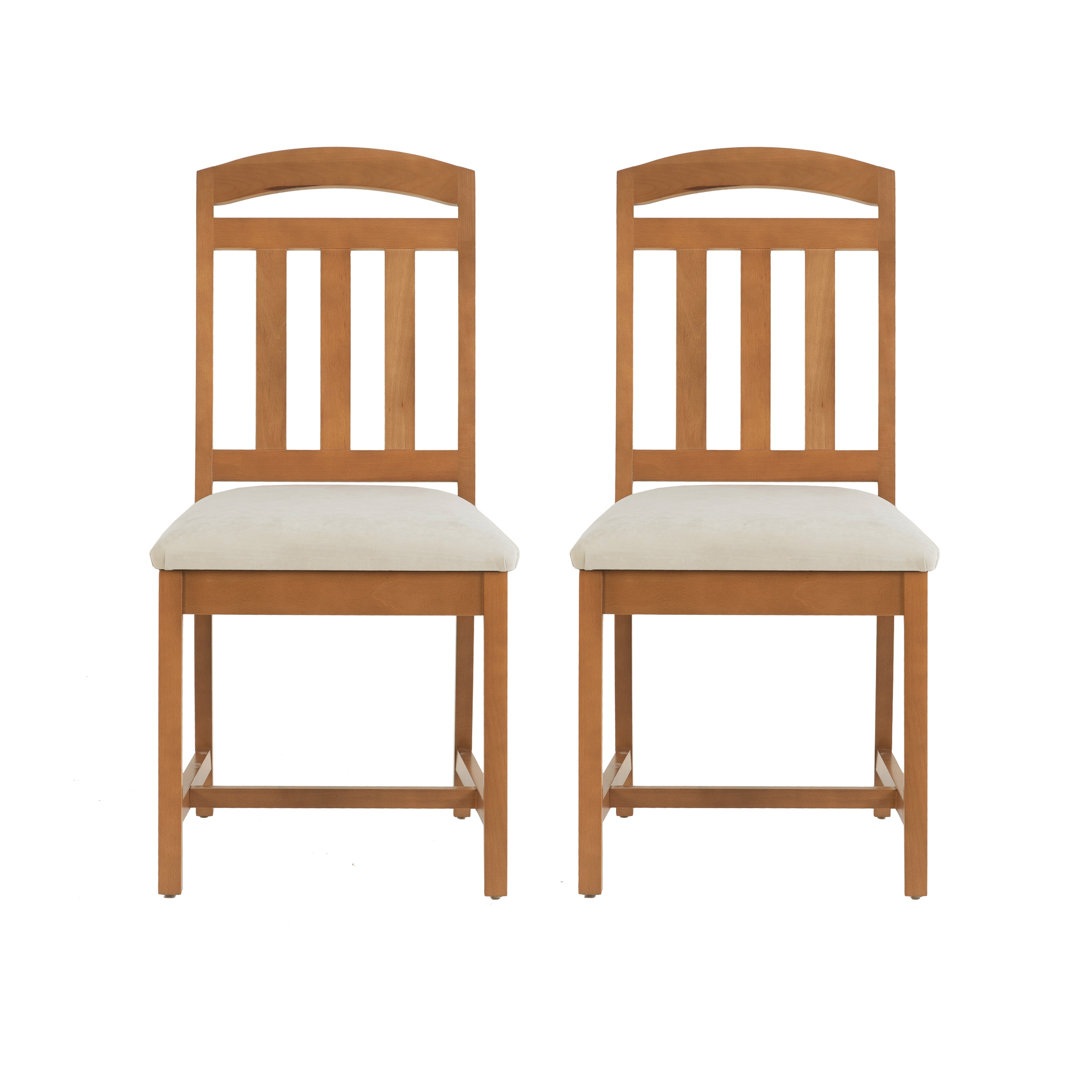 Upholstered Beech Side Chair (Set of 2) Red Barrel Studio®