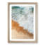 Surfer upon the Beach in Australia in Abstract - Picture Frame Graphic Art Print-55724712-55724715