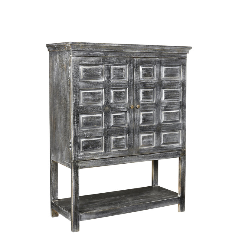 Bikramjit 40 " W Solid Wood Server