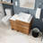 35.4'' Single Bathroom Vanity with Ceramic Top