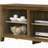 TV Stand With Open Shelves And Cable Management, Modern TV Stand, Accent Tv Cabinet-497200309