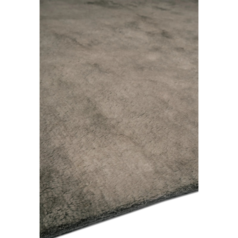 Textured Mohair Flint Area Rug, Rectangle 4' x 6'
