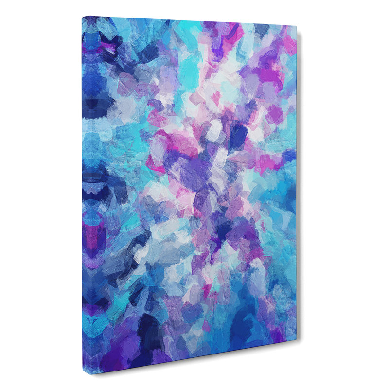 Depths Of The Forest Abstract - Wrapped Canvas, 50cm H x 35cm W x 3cm D