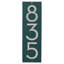 Floating 1-Line Wall Address Plaque-134111185-134110995-134106667