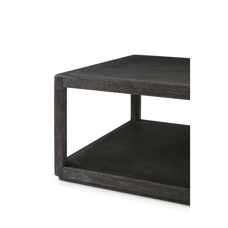 Maxwell Single Coffee Table, Obsidian