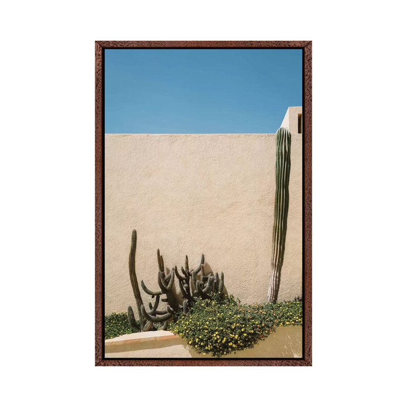 Cabo Architecture IV by Bethany Young - Print on Canvas, Classic Brown Wood Framed, 101.6cm H x 66.04cm W x 3.81cm D