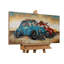 Handmade Traditional Transportation Wall Decor on Metal