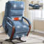 Fauteuil inclinable Power Lift avec accoudoirs en bois massif, massage thermique et mécanisme de mouvement robuste-294241330