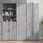 Highboard 50X42.5X185 Cm Engineered Wood-2088998653