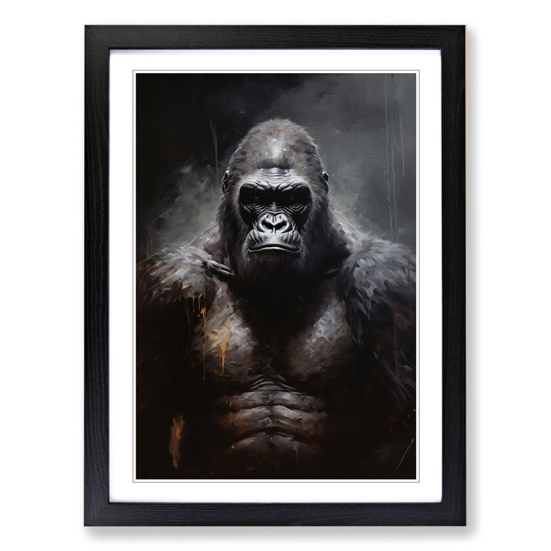 Gorilla Gothic - Framed Print