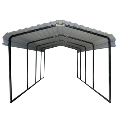 Galvanized Steel Carport, 12X20X9