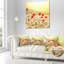 Wild Meadow avec coquelicots - coussin à imprimé floral-30722107-30722110