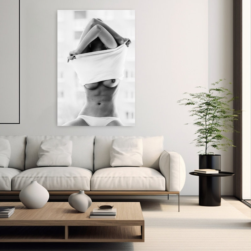 Art contemporain Portrait contemporain, H 60 po x l 40 po