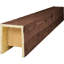 Poutre en bois taillé à la main AmeriCraft, 3 côtés (poutre en U), l 7 1/2 po x H 5 1/2 po x L 120 po, finition américaine, pin teinté-129722663-129722853-129723461