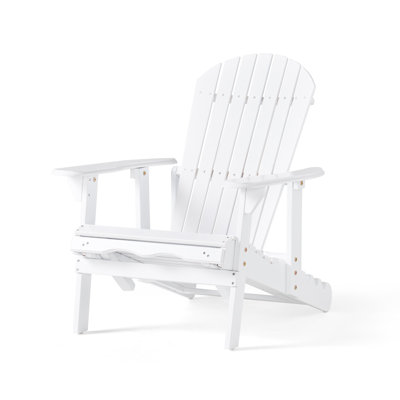 Pepe Solid Wood Adirondack Chair