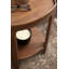 Table d'appoint carrée en bois de manguier Tierney