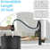 Pull Down Single Handle Kitchen Faucet with Deck Plate and Sprayer