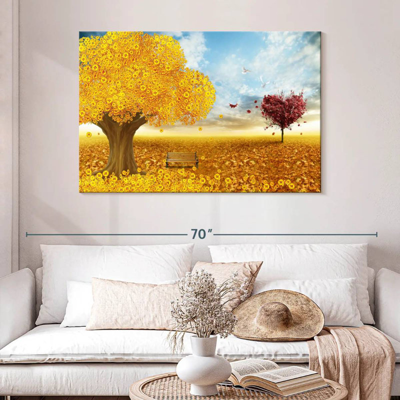 Kelan Money Tree, 32" H x 48" W