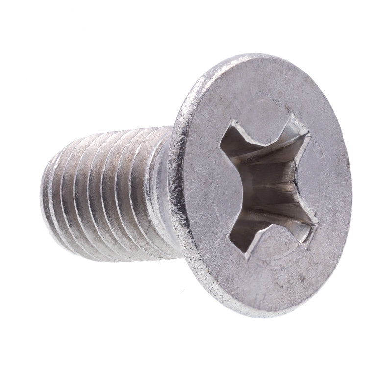 Vis à métaux, tête plate, embout cruciforme, # 10-32 X 1/2 po (paquet de 25), H 4 po x l 2,85 po x P 0,45 po