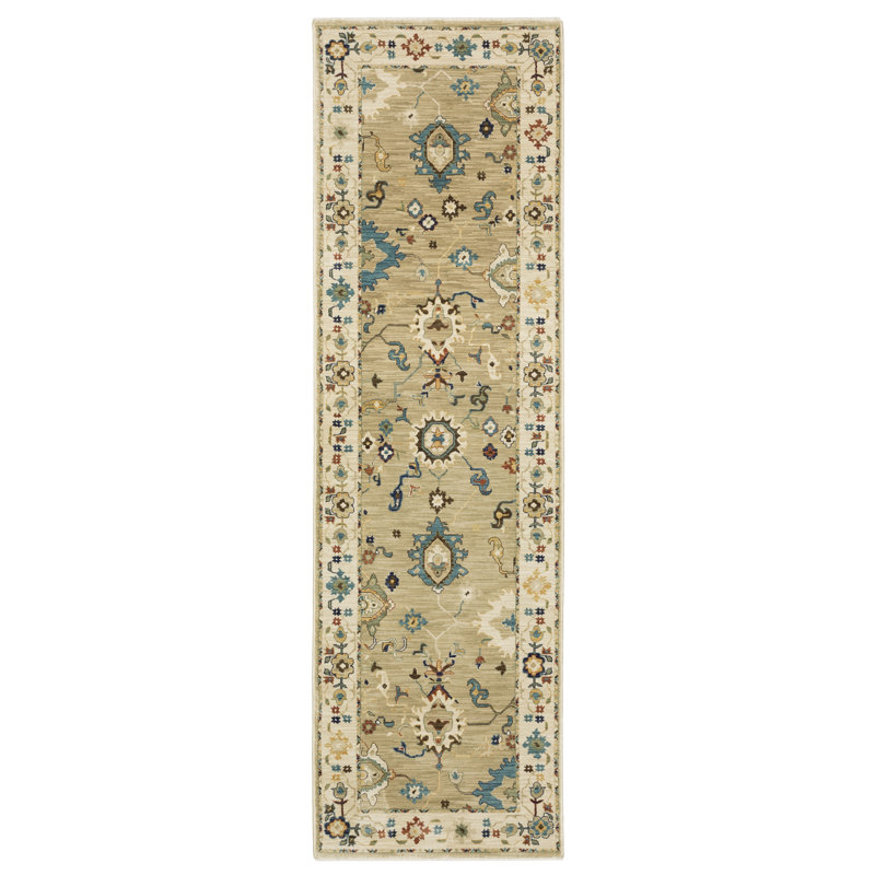 Oriental Indoor Rug, Runner 2'3" x 7'6"