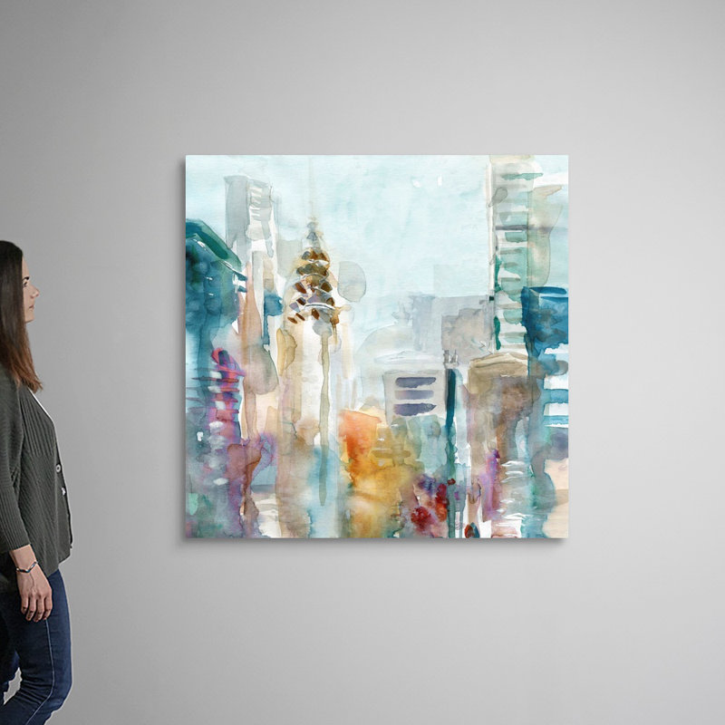 Spectrum NYC - Peinture sur toile, Toile tendue, H 48 po x l 48 po x P 1,25 po