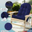 Coussin de chaise épais Adirondack, coussins de patio à haut dossier-1451131026-1451131027