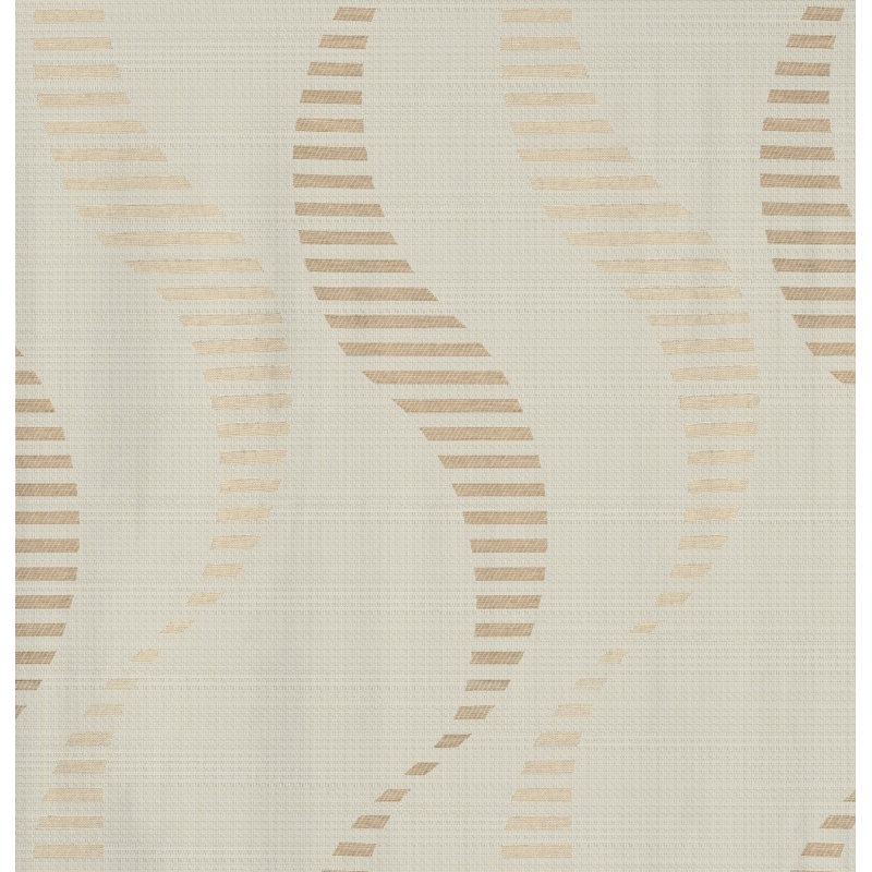 Pearson Eyelet Curtain, single panel, opaque, Beige, 132cm Width x 180cm Drop