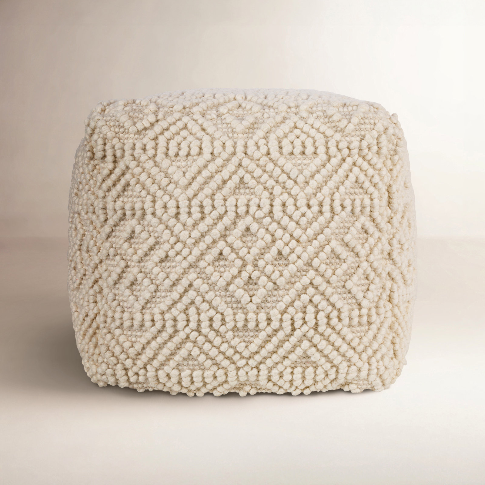 Hygge 18" Cotton Pouffe