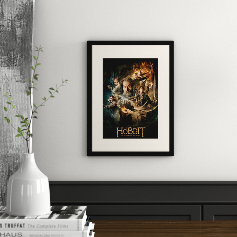 The Hobbit - DOS Framed Vintage Advertisement
