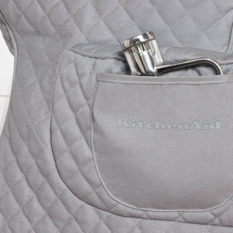KitchenAid® Quilted Fitted Mixer Cover, Gray