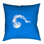 Housse de coussin en coton 100% jellyfish flottante