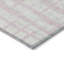 Tapis intérieur / extérieur en polyester tissé à la machine à motif abstrait mâle rose Pinkk-96000170