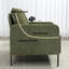 132cm Modern Chenille Upholstered Loveseat Sofa-128564259