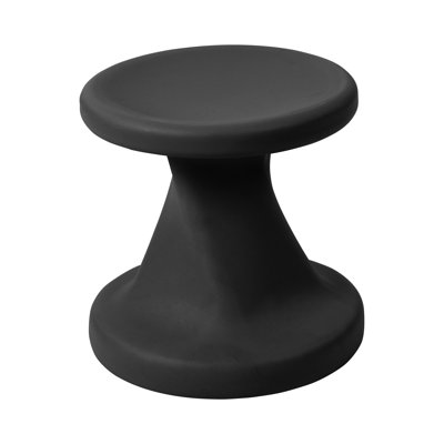 ECR4Kids Twist Wobble Stool, 14in Seat Height, Active Seating -  ELR-15628-BK