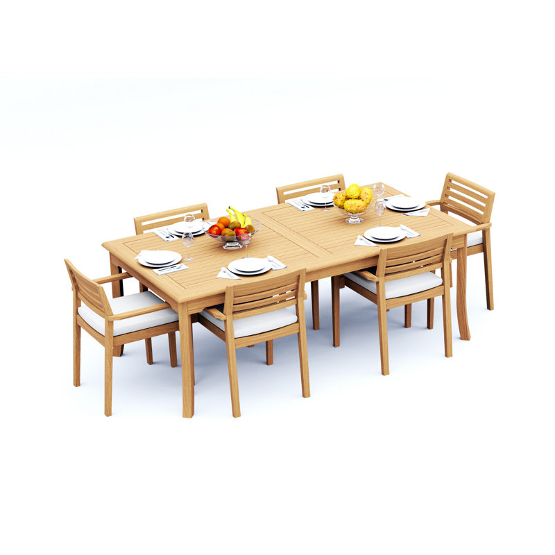 Montana Outdoor 7 - Piece Teak Dining Set