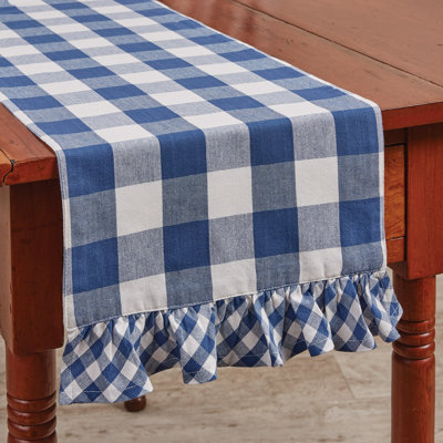 Alexiane Rectangular Checkered Table Runner