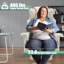 Fauteuil de direction ergonomique Maaha 400 lb avec repose-pieds et base stable-1698181770