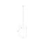 Luminaire suspendu cylindrique à 1 lumière Deuxville