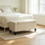 Banc de rangement moderne, banc de repose-pieds polyvalent, banc au design fonctionnel