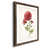 Papier, cadre noyer