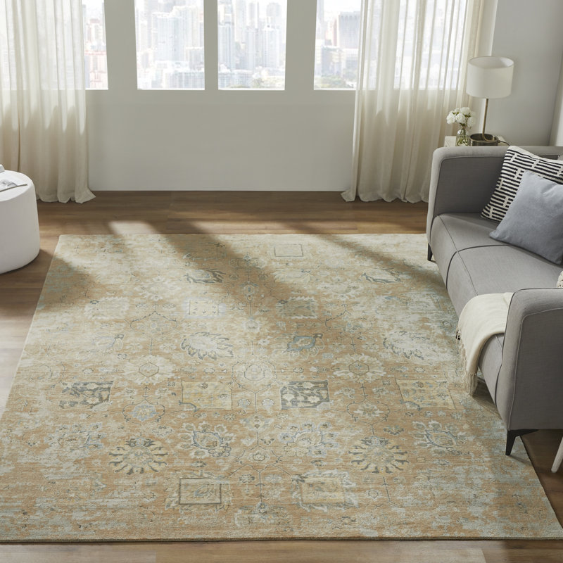 Wool Area Rug, Rectangle 7'6" x 9'6"
