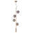 Zatara Dimmable Sputnik Sphere Chandelier
